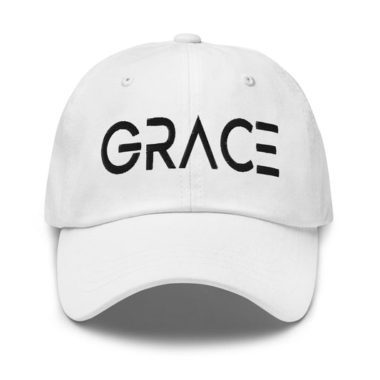 3d Puff Embroidered Adjustable Baseball Cap - Grace-0